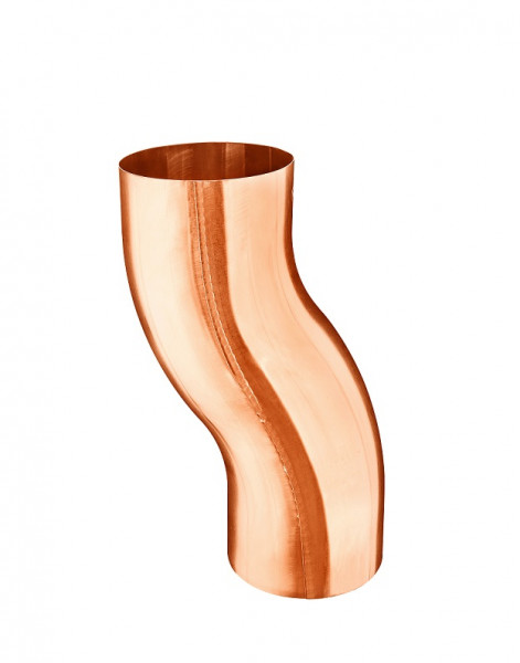 Sockelknie, Etagenbogen 100/60 Kupfer| GRÖMO® - 1