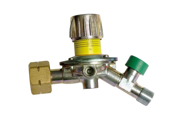 Verstellbarer Regler 0,5 - 4 bar mit SBS - 1