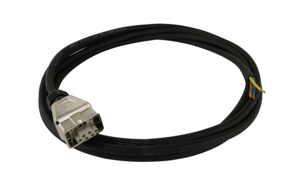 Netzkabel 5 m (Harting), ohne Stecker - 1