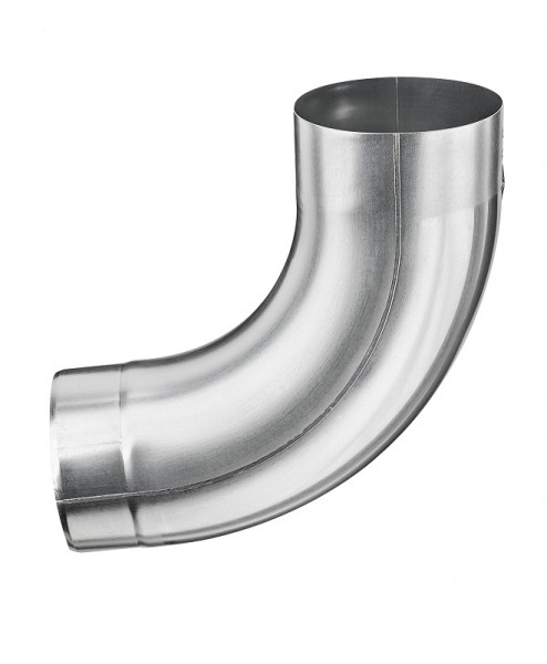 Rohrbogen 80/85° mit Einzug Zink| GRÖMO® - 1