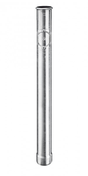 Standrohr 1,5m mit Reinigungsdeckel 120 Stahl verzinkt| GRÖMO® - 1