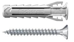 fischer Spreizdübel SX Plus 12 x 60 S mit Schraube (Inhalt: 3 Stück) - 1