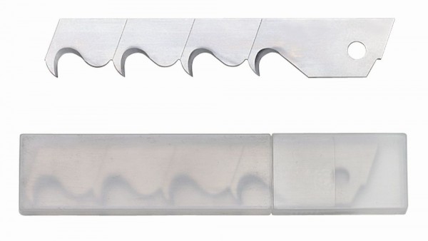 Haken-Abbrechklinge 18 mm breit, Plastikbox - 1