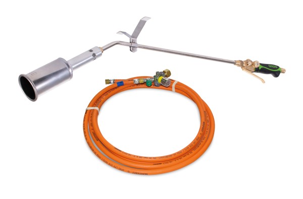 Propan-Leisebrenner Set LSt 105 mit 5 m HD-Schlauch - 1