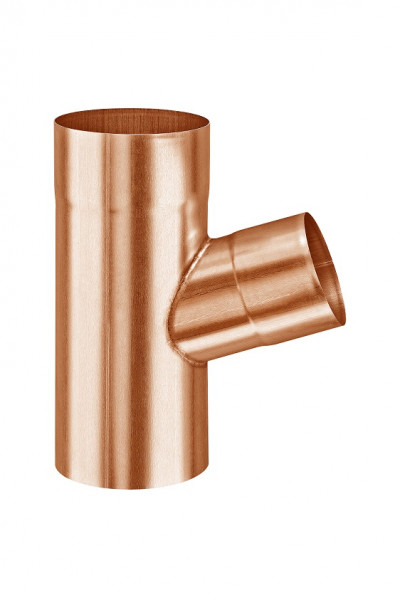 Fallrohrabzweig 72° 100/80 Kupfer| GRÖMO® - 1