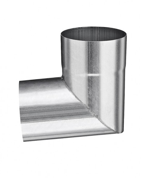 Rohrwinkelbogen 76/87° Zink | GRÖMO® - 1