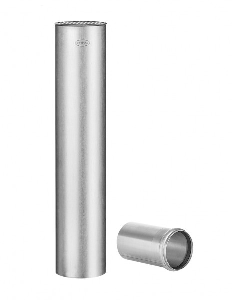 Flachdach-Abzweig universal 75/100 Zink | GRÖMO® - 1
