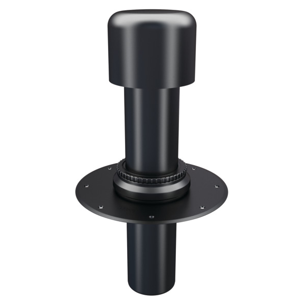 Wohnraumlüfter Oberteil DN 125 PVC-Manschette Universal - 1