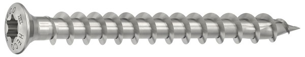 HECO-TOPIX-plus A2 5,0 x 80, Fassadenschraube, HECO-Drive, VVG, 200 St. - 1