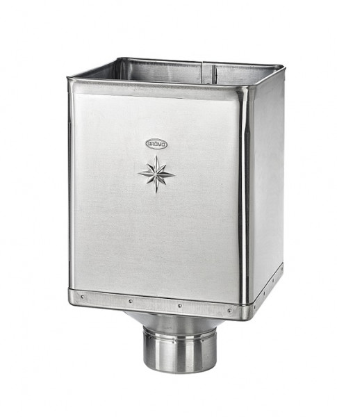 Design-Wasserfangkasten 80 Aluminium| GRÖMO® - 1