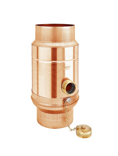 Wassersammler für Ablaufrohre 80 Kupfer | GRÖMO® - 1