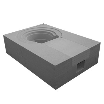 Dämmkörper für abgewinkelten Dachablauf DN 110 - 1