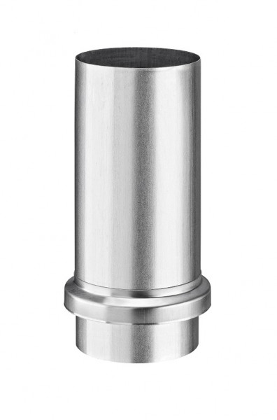 Schiebemuffe mit Standrohrkappe 80 Zink| GRÖMO® - 1