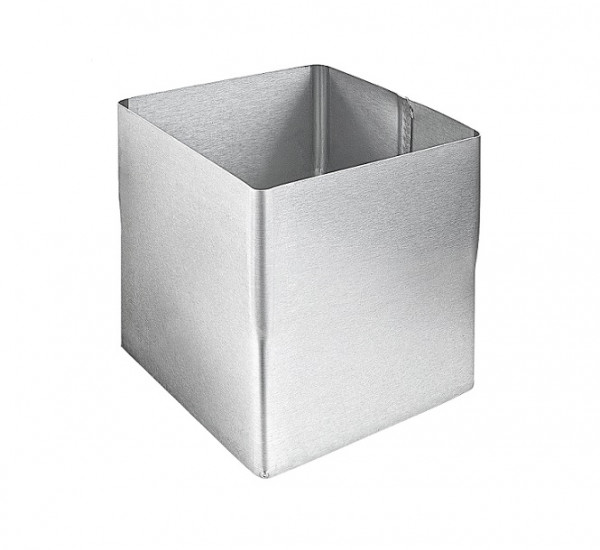 Steckmuffe Vierkant quadratisch 100x100 Zink| GRÖMO® - 1