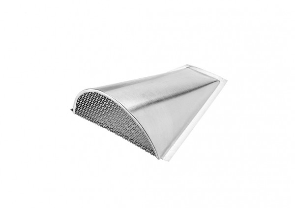 Dachlüfter Ochsenauge halbrund 260/160/90 Zink| GRÖMO® - 1