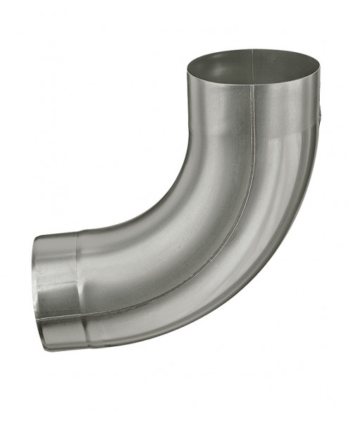 Rohrbogen 100/85° mit Einzug Quartz Zink | GRÖMO® - 1
