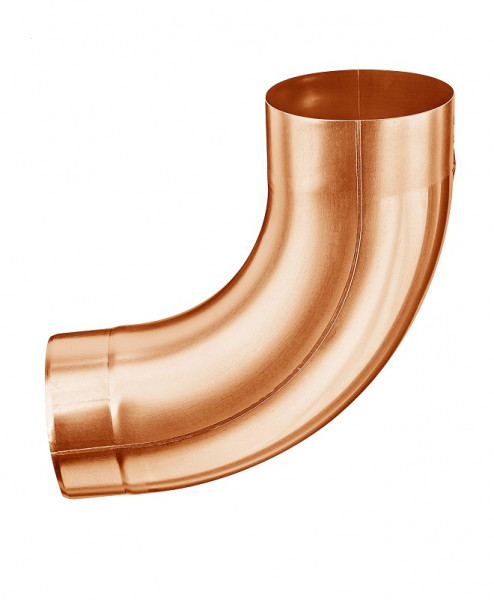 Rohrbogen 76/85° mit Einzug Kupfer| GRÖMO® - 1