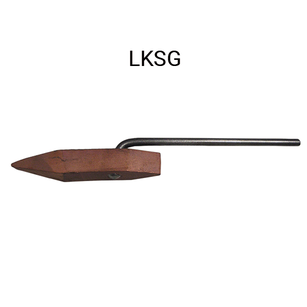 Lötkolbenspitzstücke geschmiedet 350gr. - 1
